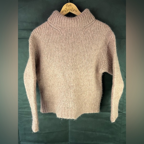 Aritzia Wilfred Wool & Alpaca Turtleneck Sweater - Picture 1 of 7